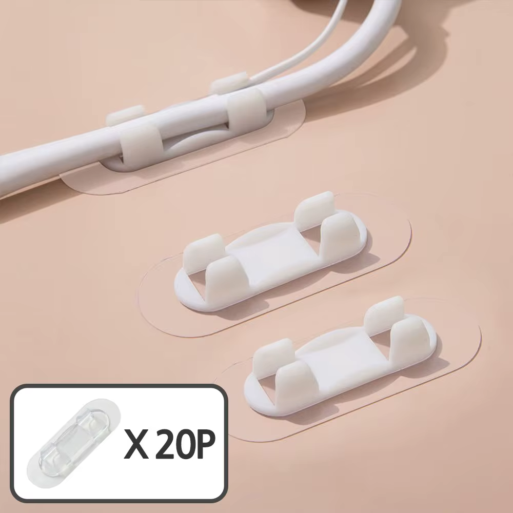 La La Bop Adhesive Cable Seat Clip 20p Set Coupang Import Life Goods Electric Goods Electric Power Line