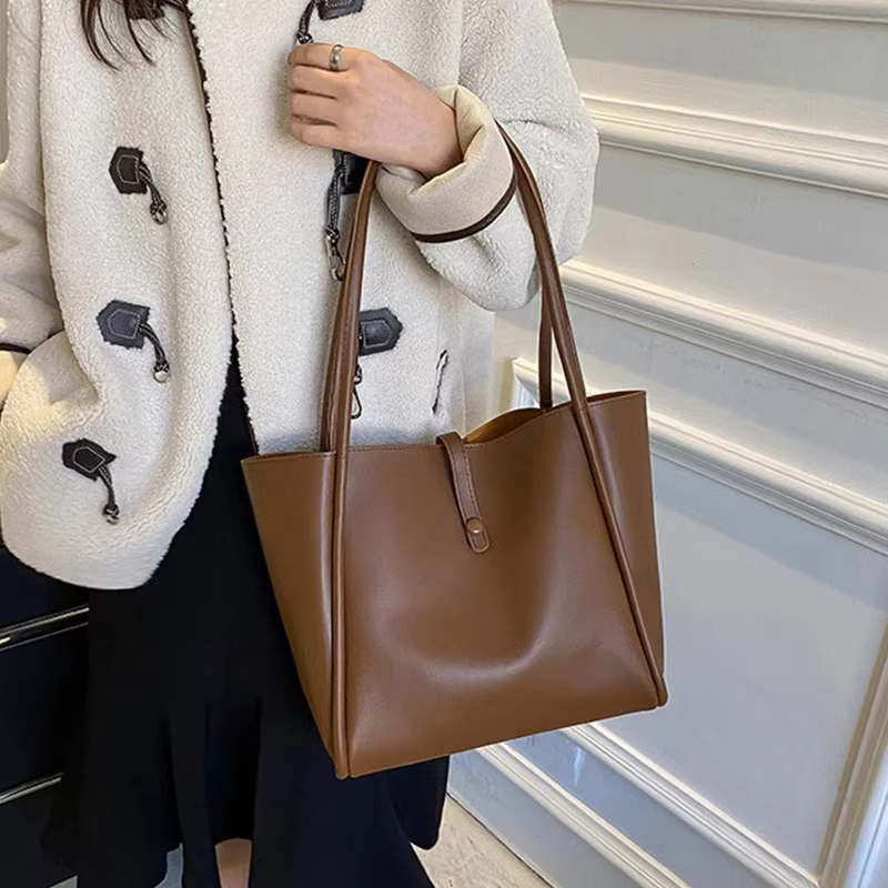 Women's Mug Design Middle Large Daily Modern Shoppers Bag Shoulder Bag