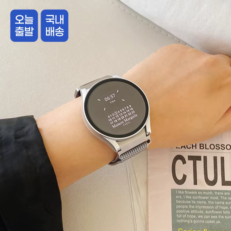 Story Link Galaxy Watch 7 6 5 4 Wing Mileniz Loop Metal Strap Samsung Galaxy Watch7 Galaxy Watch6 Galaxy Watch5 Galaxy Watch4 ojm
