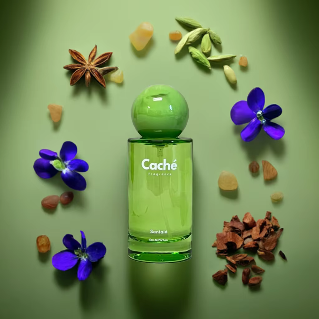 Cache Fragrance Santalé Perfume for Women & Men Eau de Parfum - Inspired by Le Labo Fragrances' Santal 33 Perfume