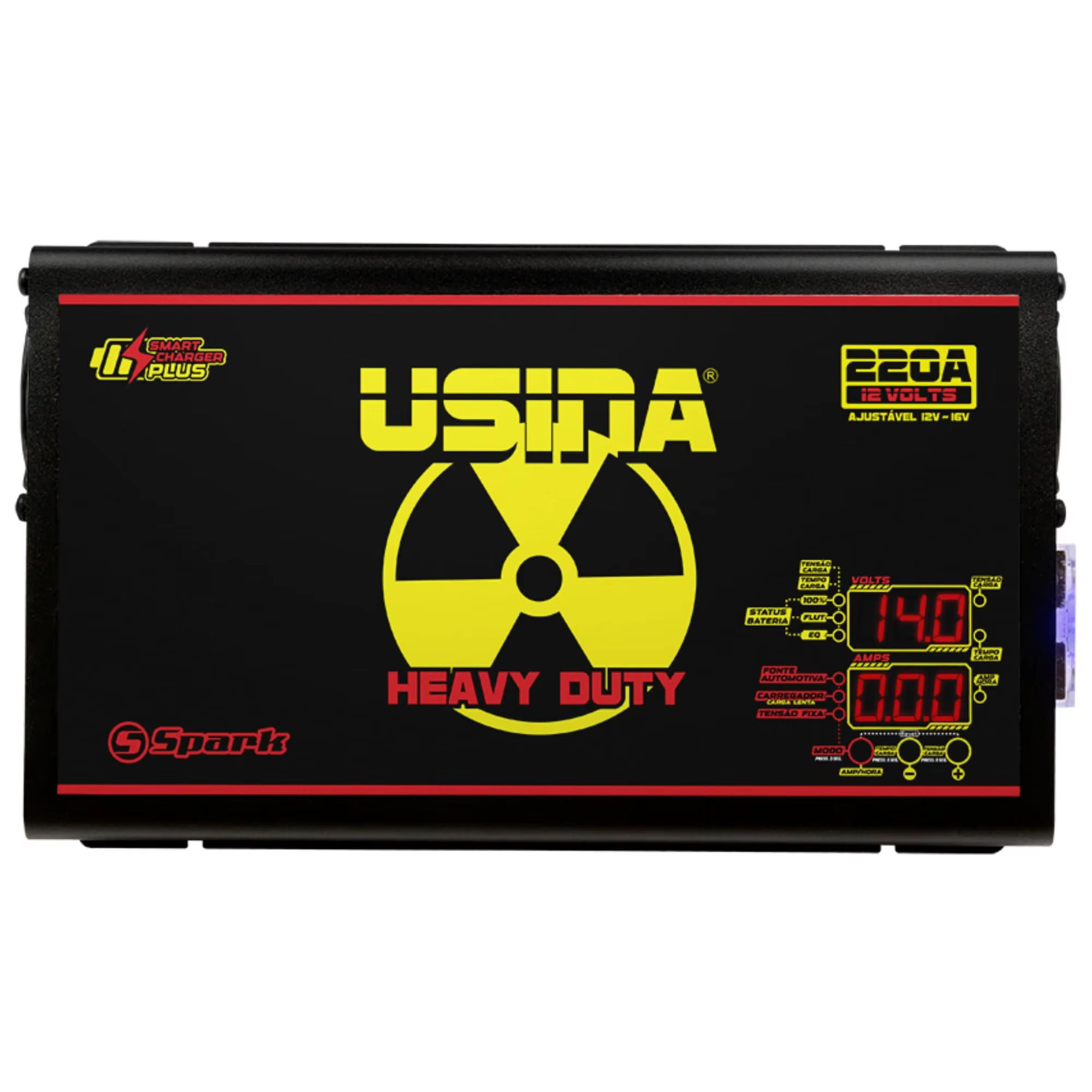 Source Power Plant Heavy Duty 220A Bivolt 12v Spark Charger