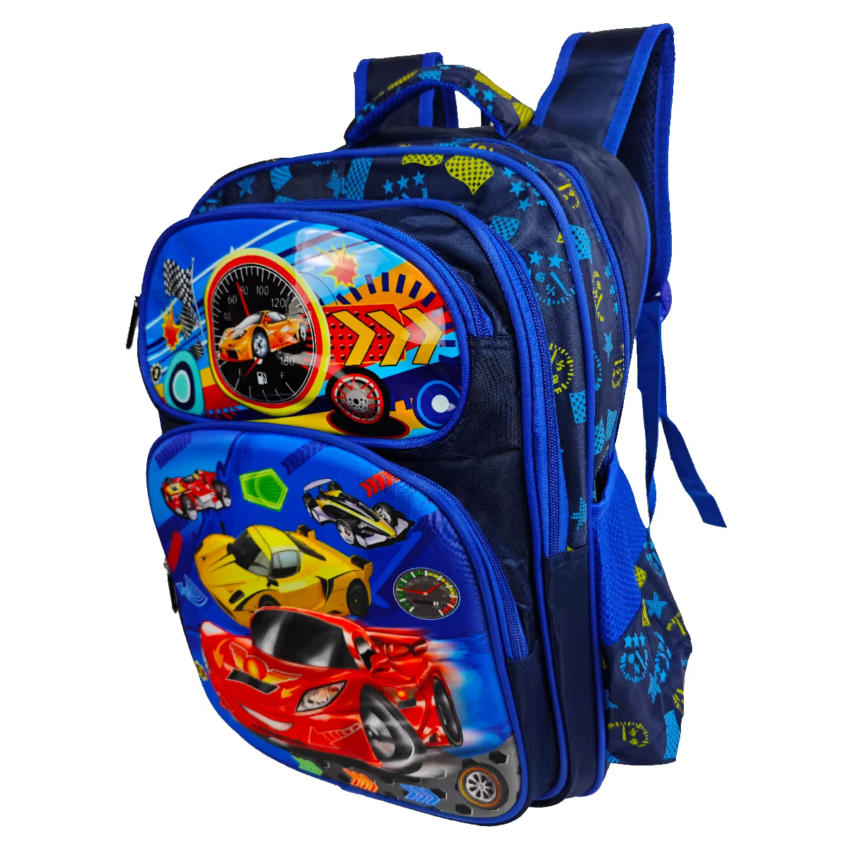 Mochila Infantil Menino Escolar Impermeável Bolsa Altura 40cm Alto Qualidade Grande