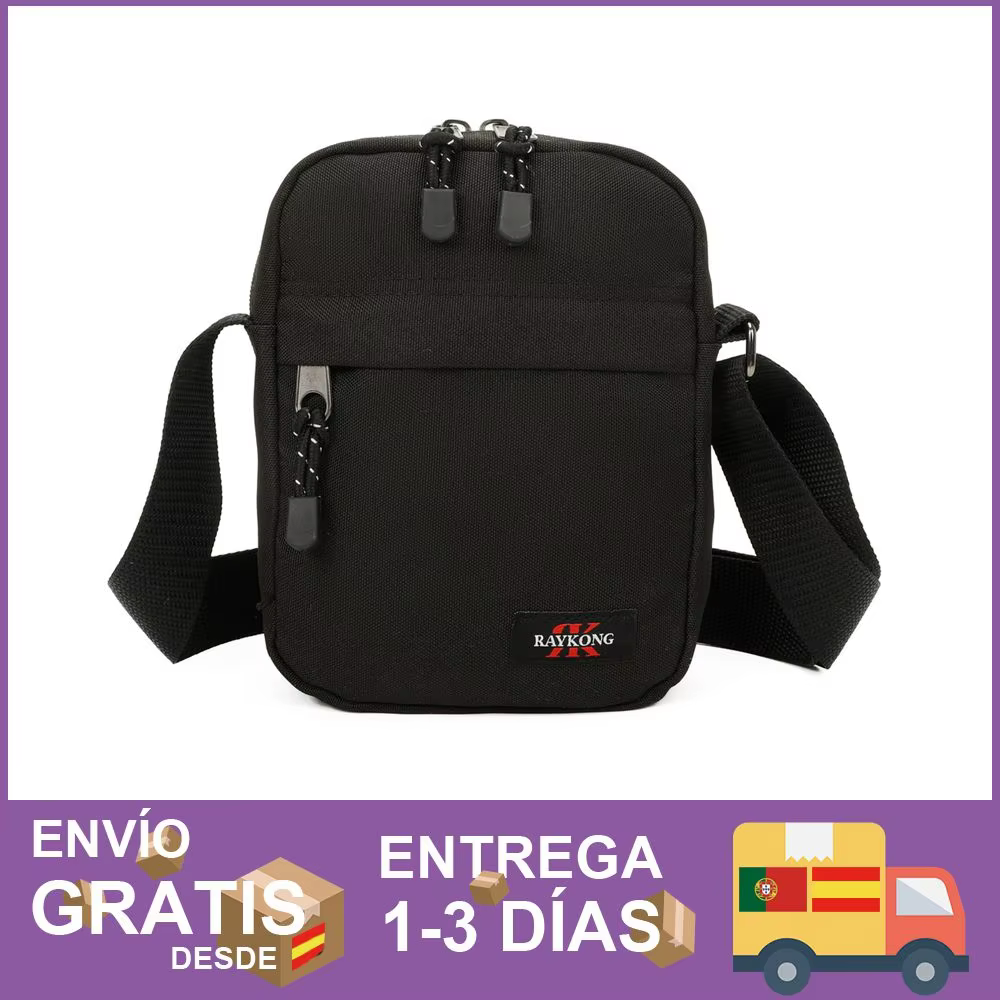 Men's 1000D polyester Shoulder bag adjustable/19.50cm x 5cm x 15cm/Daily wear/black/blue/gray