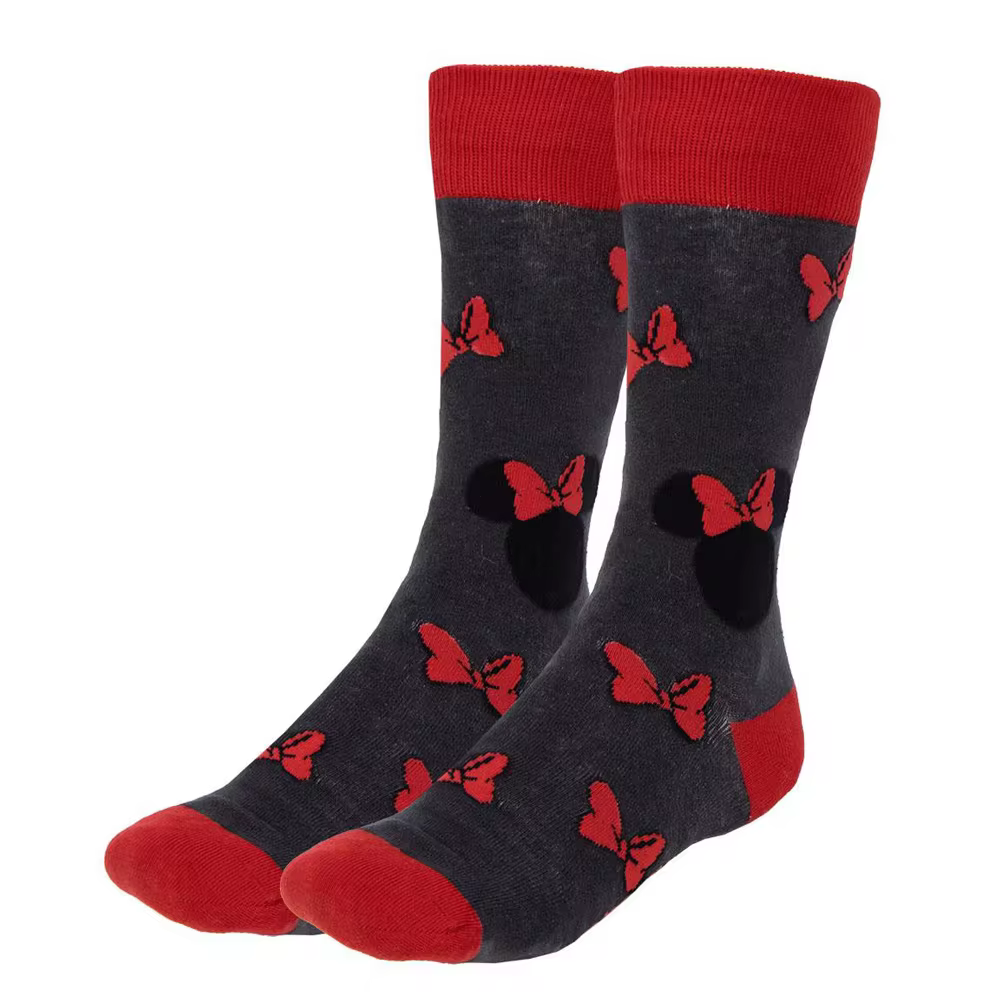 Women Disney Printed Minnie Mouse Funny Socks