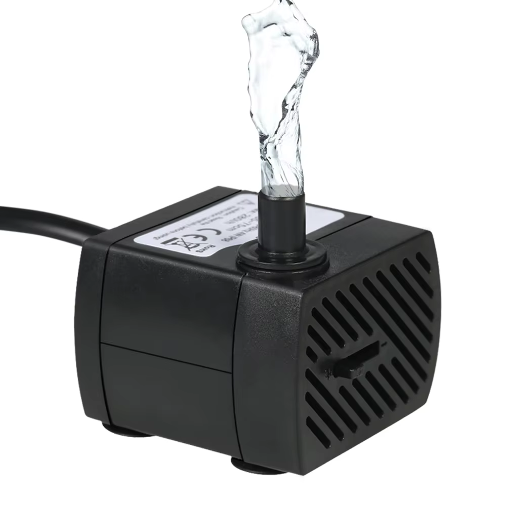 110V/220V 2.5W/3W/4W/5W Ultra-Quiet Submersible Water Fountain Pump Filter Fish Pond Aquarium Water Pump Tank Garden Fountain