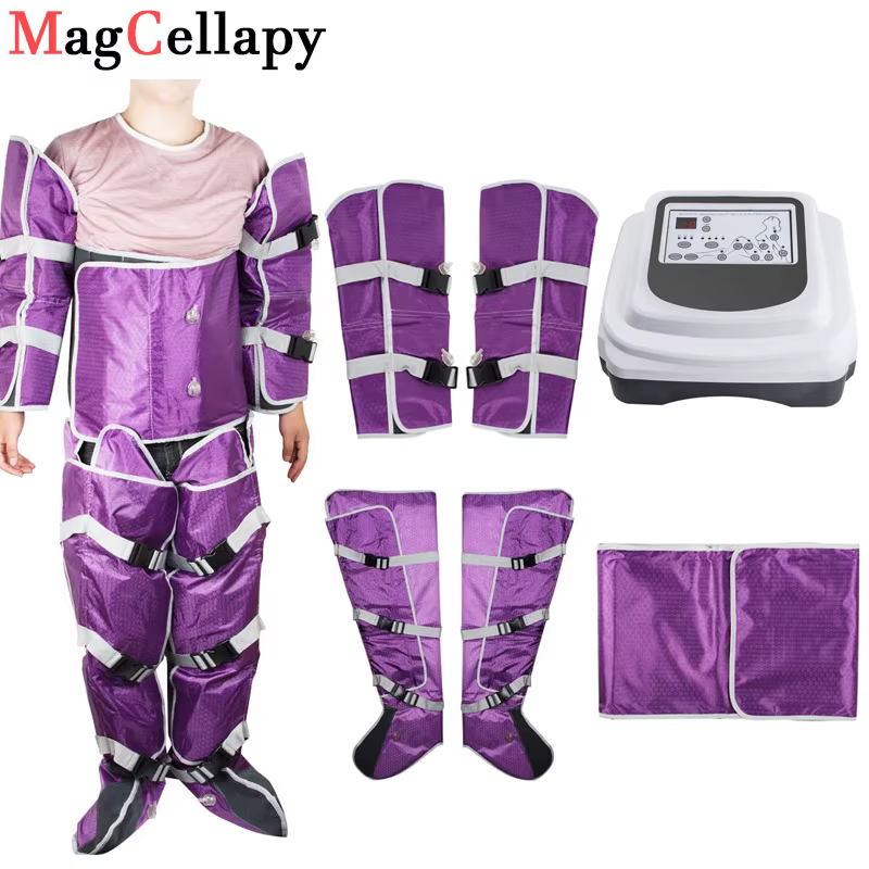 Professional Air Compression Circulation Full Body Massage System Lymphatic Drainage Elimination Of Fat Mass Elimination Homeuse