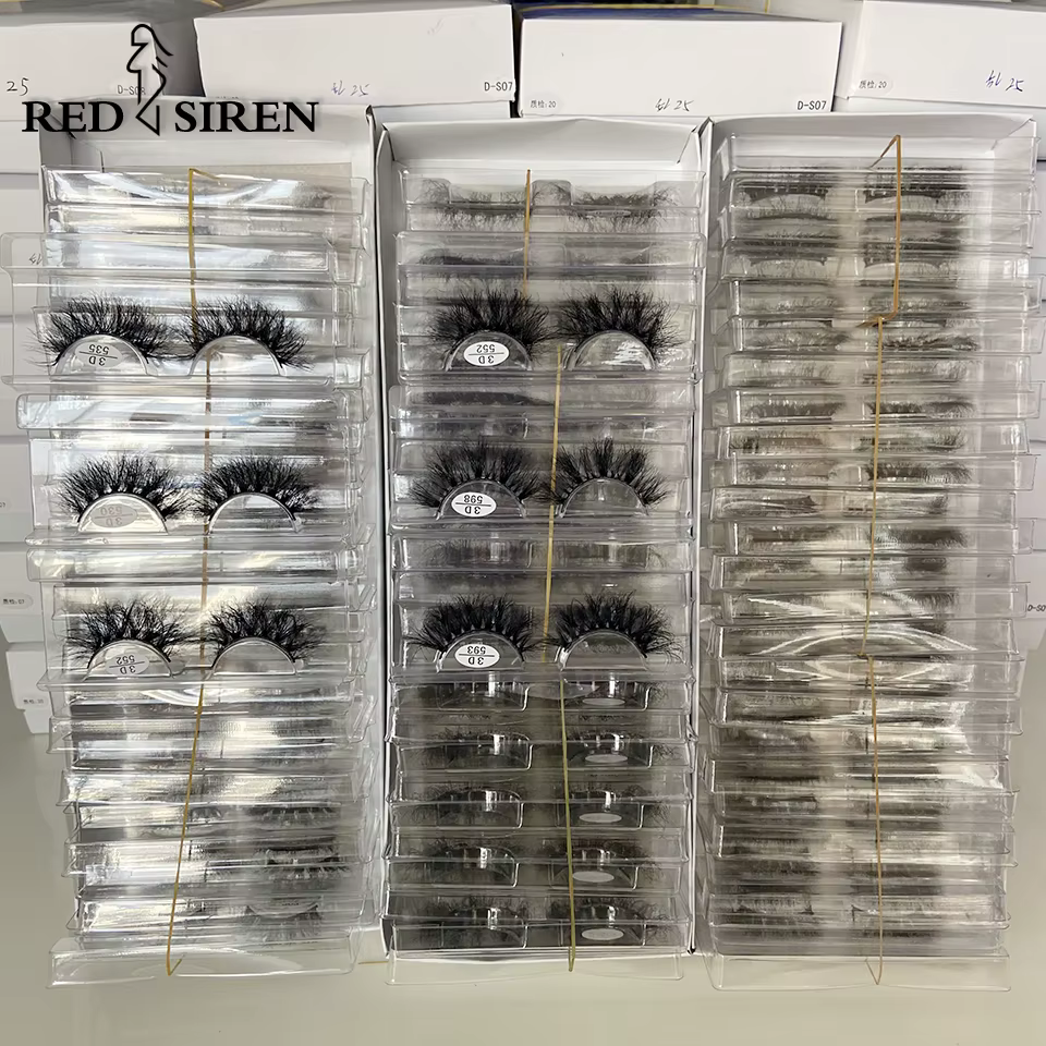Fluffy Mink Eyelashes Wholesale Makeup Natural Lashes Bulk Wholesale Items for Business Ships From United State Mink Lashes