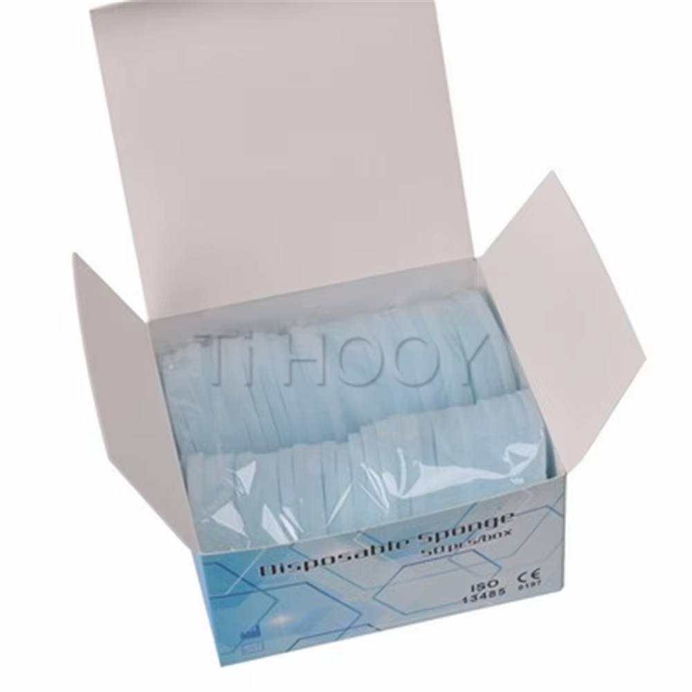 50PCS Disposable Dental Endo Files Clean Stand Replacement Foam Sponges Foam dentistry dentist tool lab equipment