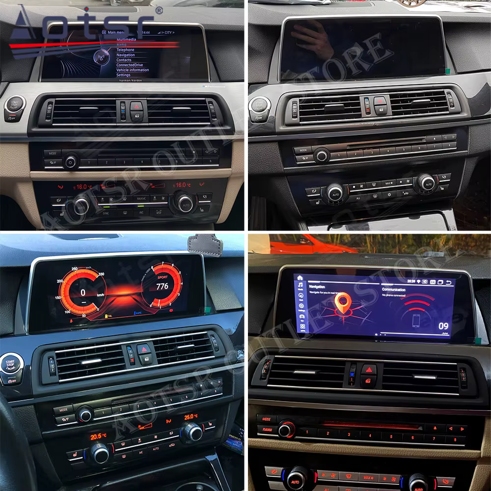Android For BMW 5 Series F10 520D F11 F18 2010-2016 Car Multimedia Player Stereo Radio Auto Audio GPS Navi Head Unit Snapdragon