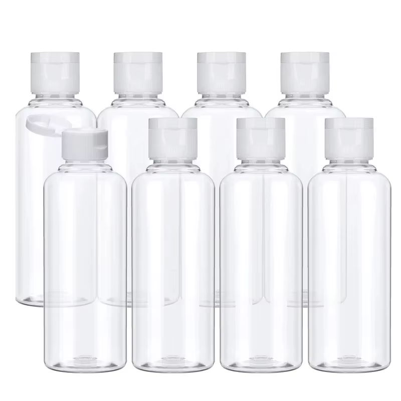 20Pcs Plastic shampoo bottles 10/30/50/60/100/120ml Plastic Bottles for Travel Container for Cosmetics Lotion