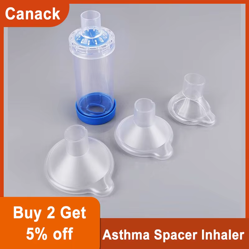 Professional Adult/Pediatric/Baby Asthma Spacer Inhaler Spacer Device PVC Aerosol Cabin Surgical Supplies Blue