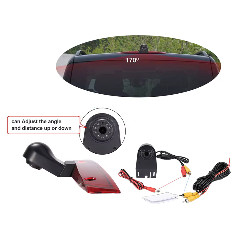 Car Parking 18mm lens Brake Light Reversing Camera Rear View Camera Waterproof For Mercedes-Benz Vito Viano W639 2003~ 2014