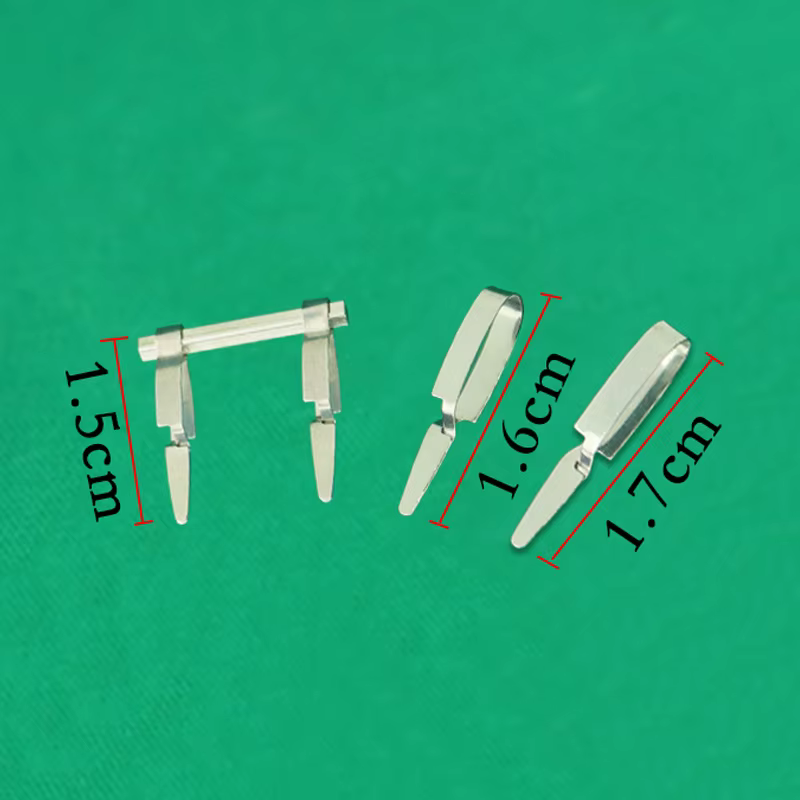 2019 Hemostatic clip arterial venous clip small blood vessel clip temporary blocking clip experiment closed device