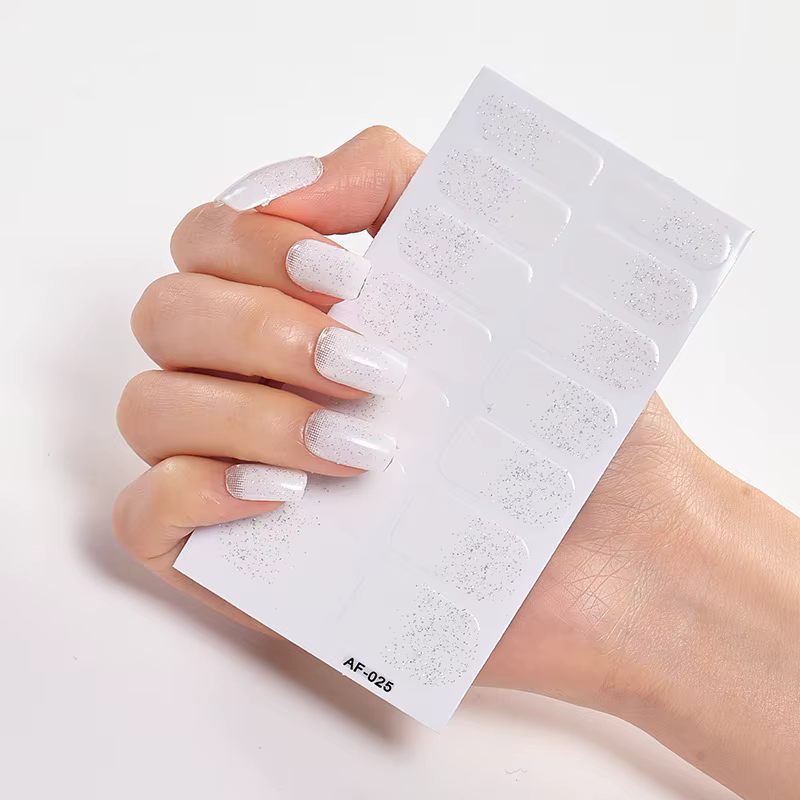 Nail Sticker set Self Adhesive Nail Sticker Nail Strips Nailart Sticker Sticker For Nails Foil Nail Art Stickers 2020 Shiny