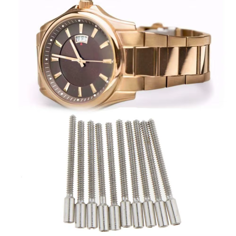 10 Pieces 0.9mm Threads for Self Repairers Watchmakers Stem Extensions Extenders Repair Watch Crown Stems