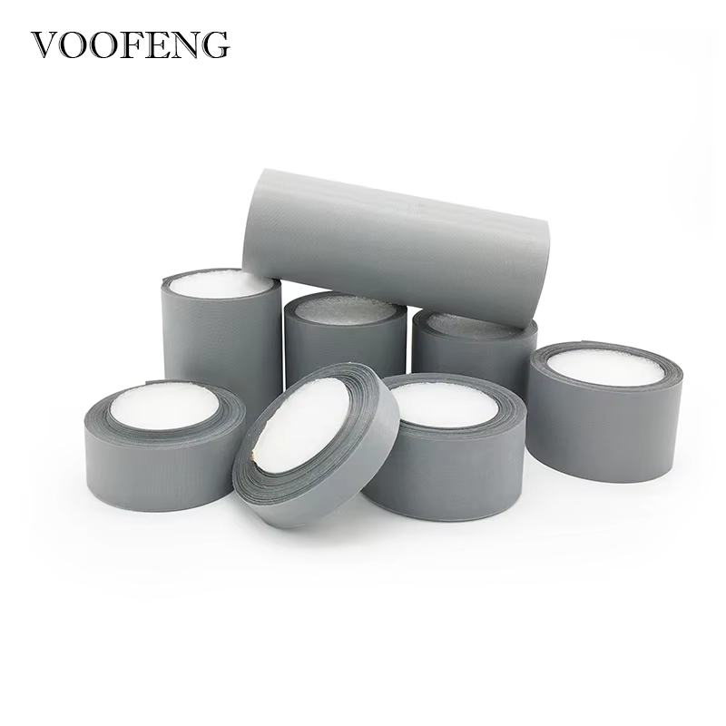 VOOFENG High Visibility Reflective Polyester Fabric Warning Tape Sew on Clothes Bag Cap Multiple Size