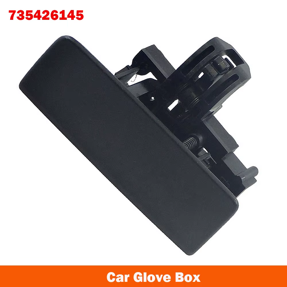 735426145 Black LHD Car Glove Box Front Lid Handle Catch Fit For Fiat Grande Punto Car Accessories