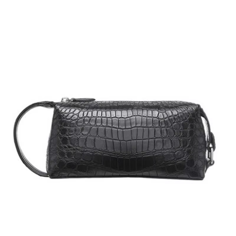 afanzhe Thailand crocodile leather business  men clutch bags  large capacity  fashion  handbags  leisure  crocodile  Men's bag