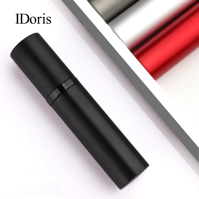 IDoris Portable Mini Refillable Perfume Bottle With Spray Scent Pump Empty Cosmetic Containers Spray Atomizer Bottle For Travel