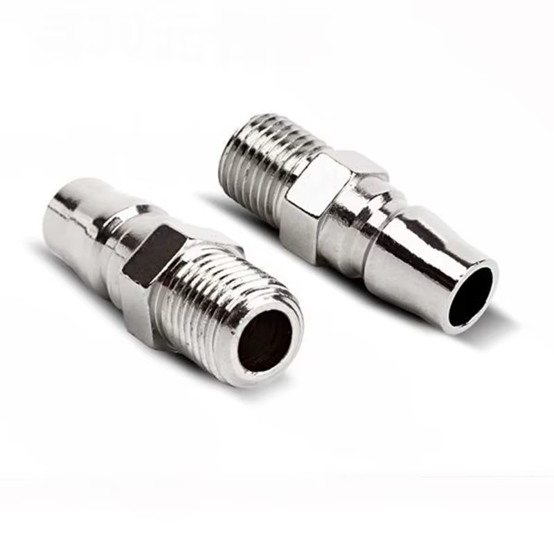 Free ship!1/4 Pneumatic Air Quick Coupler Japanese Type PM20 Connector Male Thread Plug, Air Tools Accessory Useful Fitting
