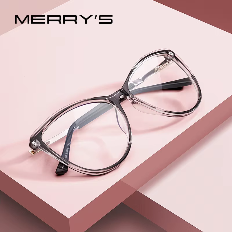 MERRYS DESIGN Women Retro Cat Eye Glasses Frame Ladies Fashion Eyeglasses Myopia Prescription Optical Eyewear S2701