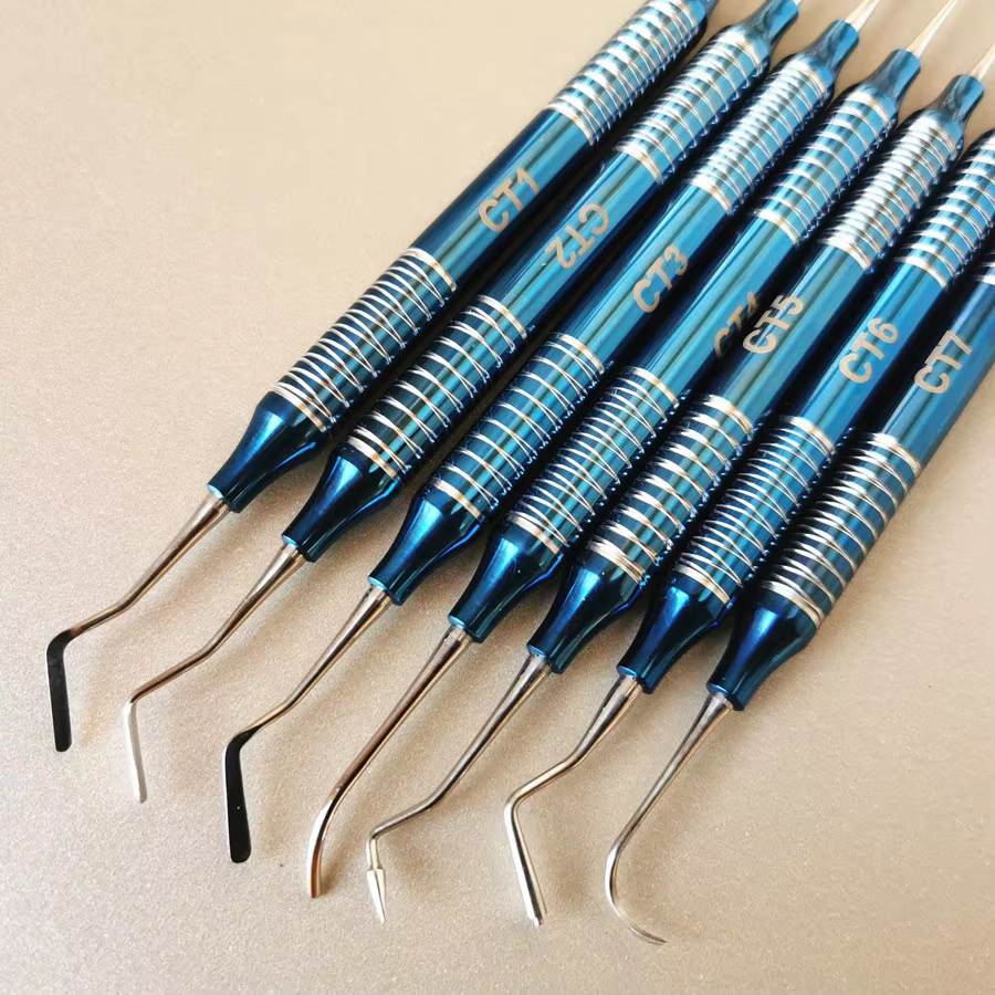 Dental Tools Dentist Resin Filled Repair Equipment Dental instrument Composite Resin Filling Spatula Titanium Plated Head Filler