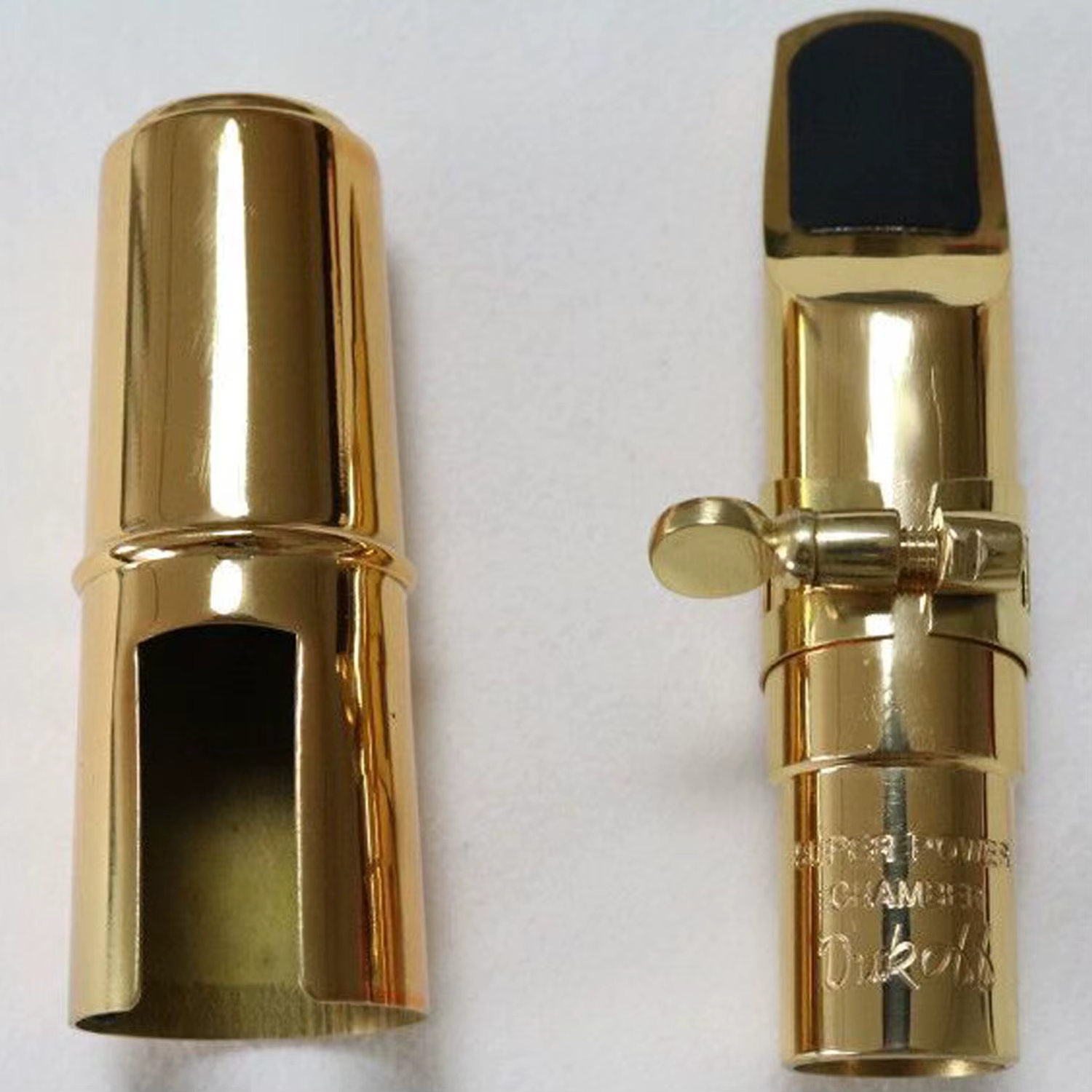 New MFC Baritone Saxophone Metal Mouthpiece Super Power Chamber Professional Sax Accessories Gold Plating