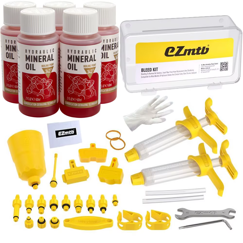 1/2/3 Pcs 60Ml Bicycle Brake Fluid Mineral Oil System Fluid Cycling Mountain Bikes for Shimano Bike Accessorie Oil Injector