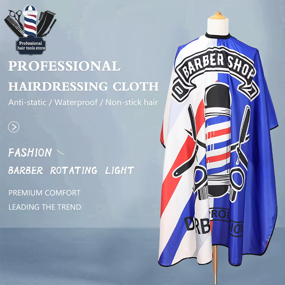 New Haircut Cloth Antistatic Cutting Hair Professional Salon Hairdressing Apron Hairdresser Capes Styling Tool Barber Supplies