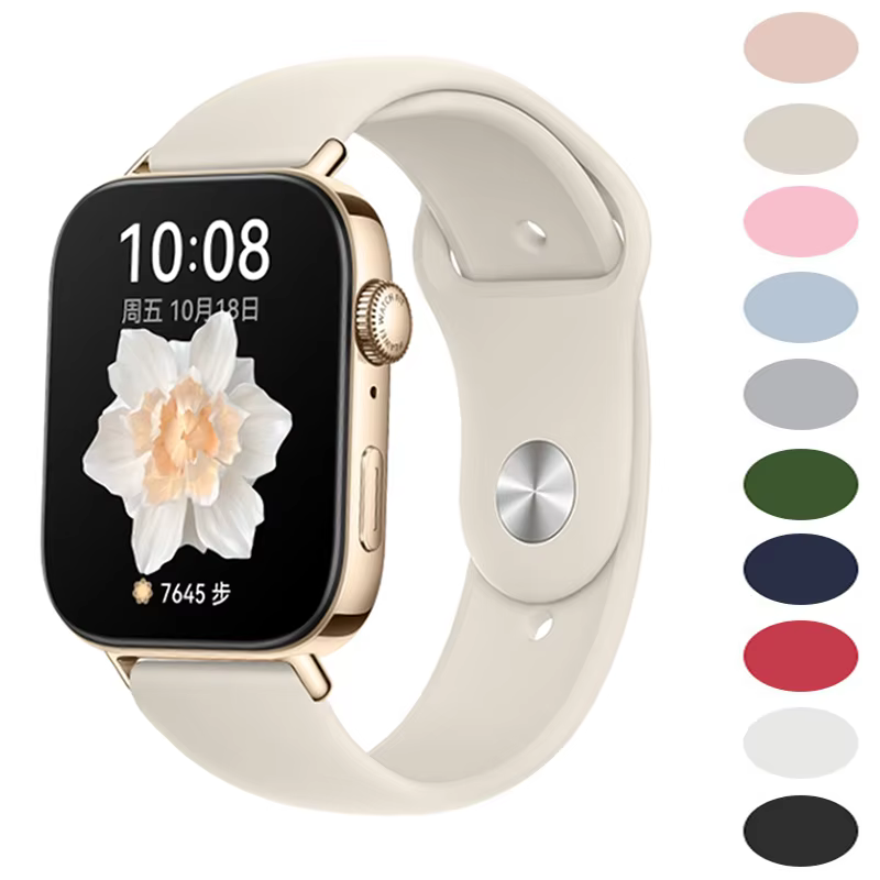Sport Band For Huawei Watch FIT 3 Strap smartwatch Official 1:1 correa for Huawei Watch fit3 2024 silicone watchband Accessories