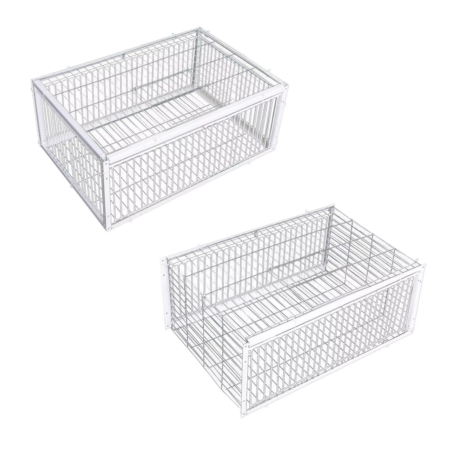 Pigeon Trap Cage Large Escape Proof 15.75"x11.81"x10.24" Bird Supplies Bird Trap Cage Pigeon Coop for Orchards Chicken Garages