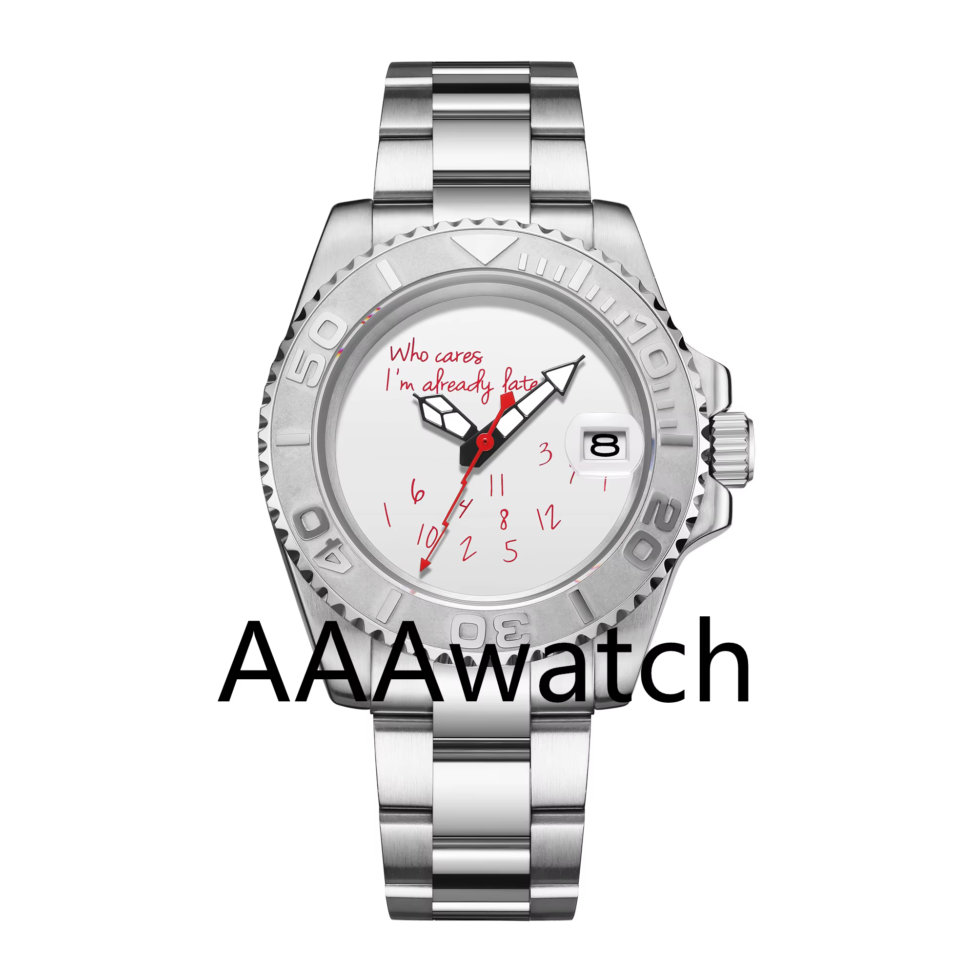 New Japanese Original Nh35 Mechanical motion Men Watch natural Steel Case And Strap Personalized Watch flowering colorfully