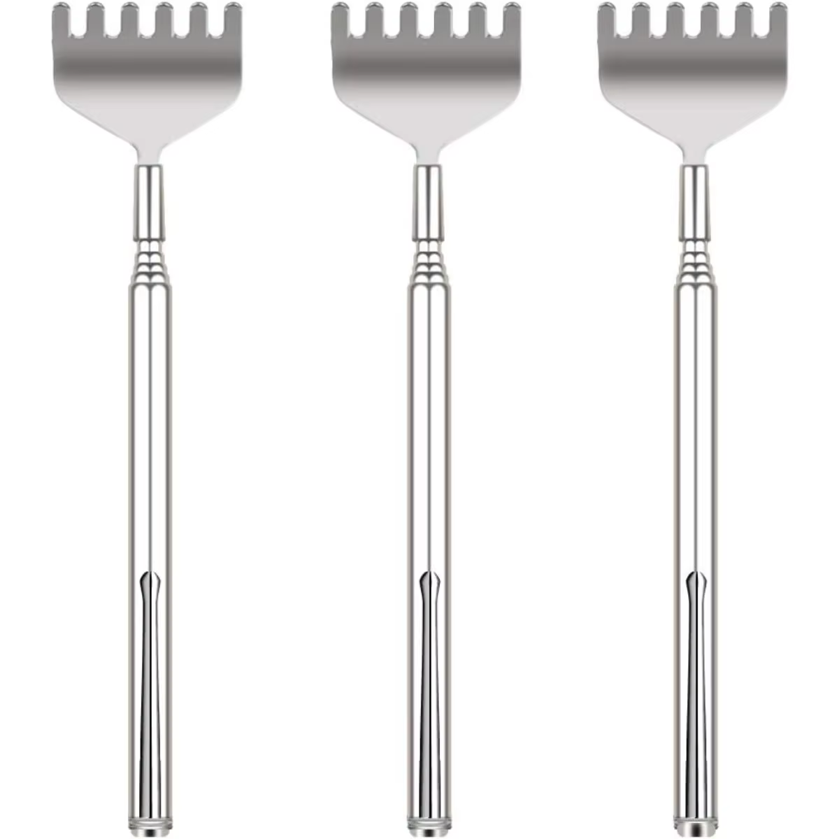 Extendable Back Scratcher for Men Portable Telescopic Metal Back Scratchers Back Hand Massager for Birthday Christmas Gifts