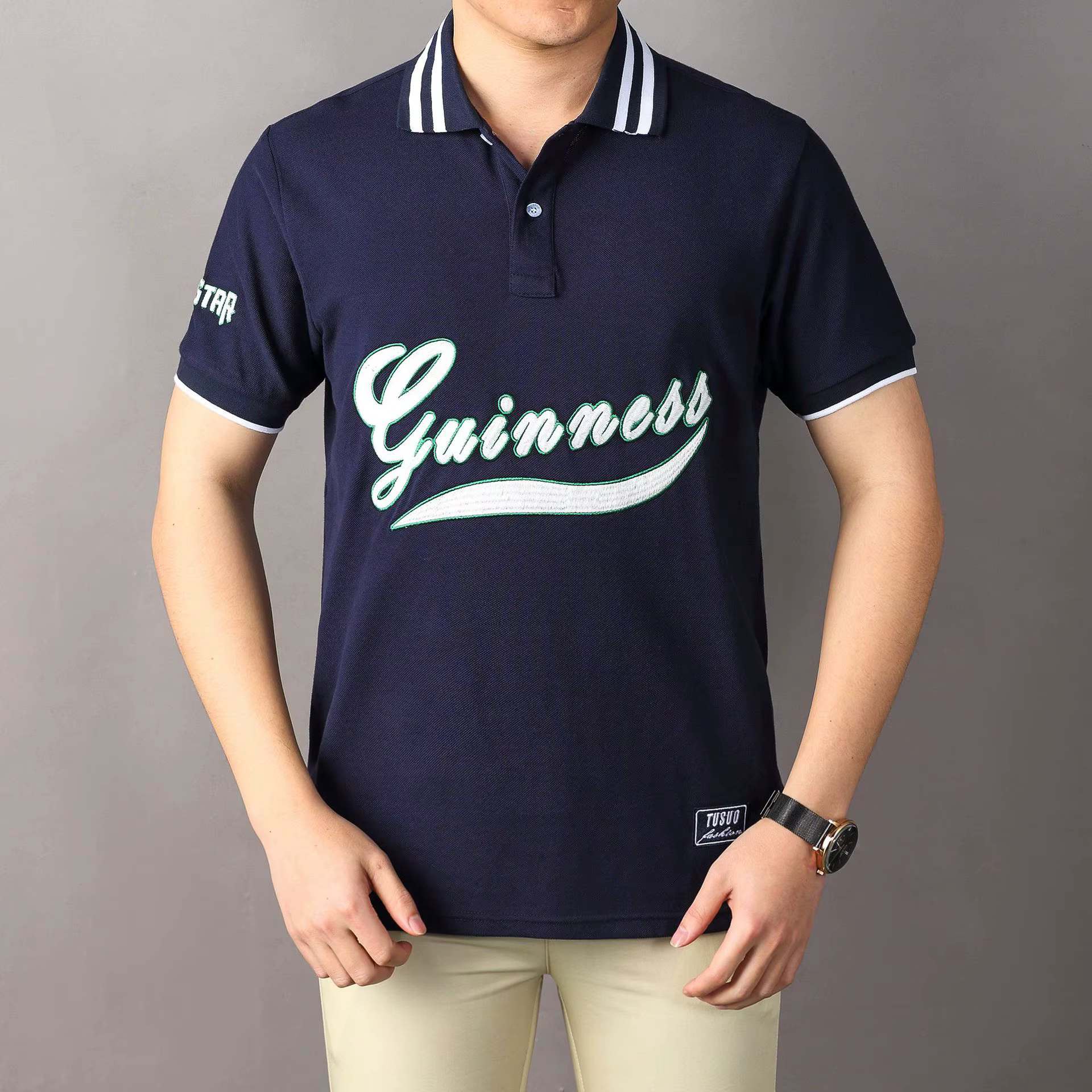 Golf Wear Men's Polo Shirt 2024 US Popular Designer Royal Leisure Sports New Product Fashion Short Sleeved High Quality Clothes