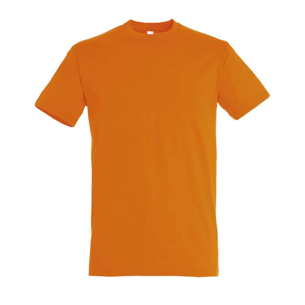 REGENT O-neck Unisex T-shirt size = M COLOR = Orange