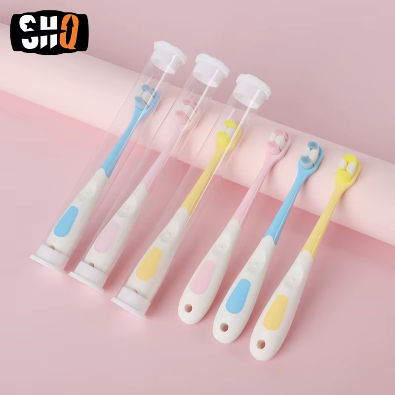 Pet Toothbrush Ultra-fine Soft Toothbrush Soft Toothbrushes Oral Cleaning Dogs Cats Oral Care Mouth Cleaner New Style