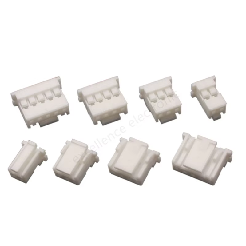 20PCS PA 2.0 PA2.0 PEA2.0 Buckle Plug Rubber Shell Connector Wiring Crimping Terminal 2p 3P 4P 5P 6P 7P 8P