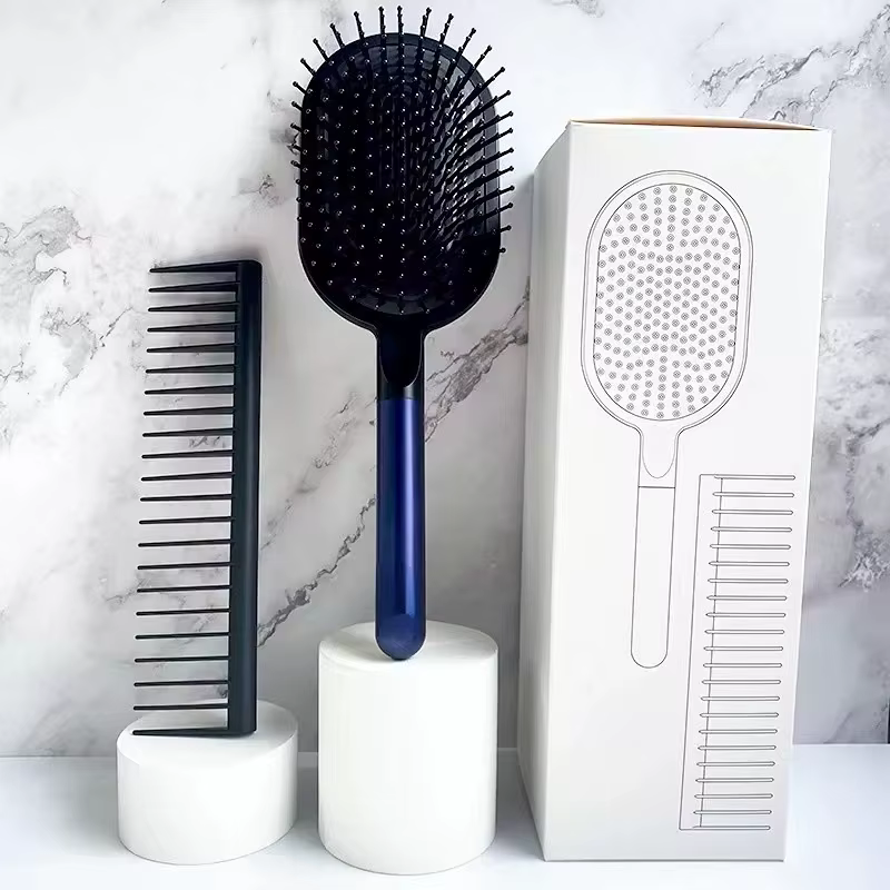 Air cushion comb knotted hair comb hair styling brush massage anti-static wide-tooth comb wet curling brush hair styling tool