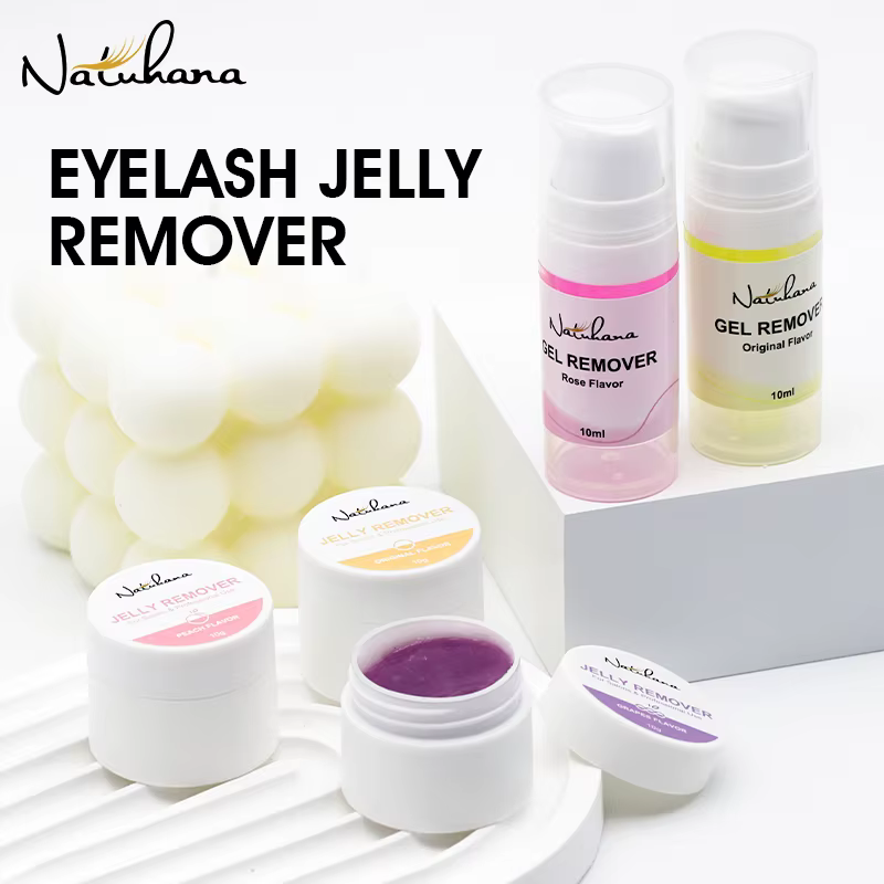 NATUHANA Eyelash Jelly Remover Fast And Safe Eyelash Extension Gel Remover Glue Remover Non-irritating Makeup Tools