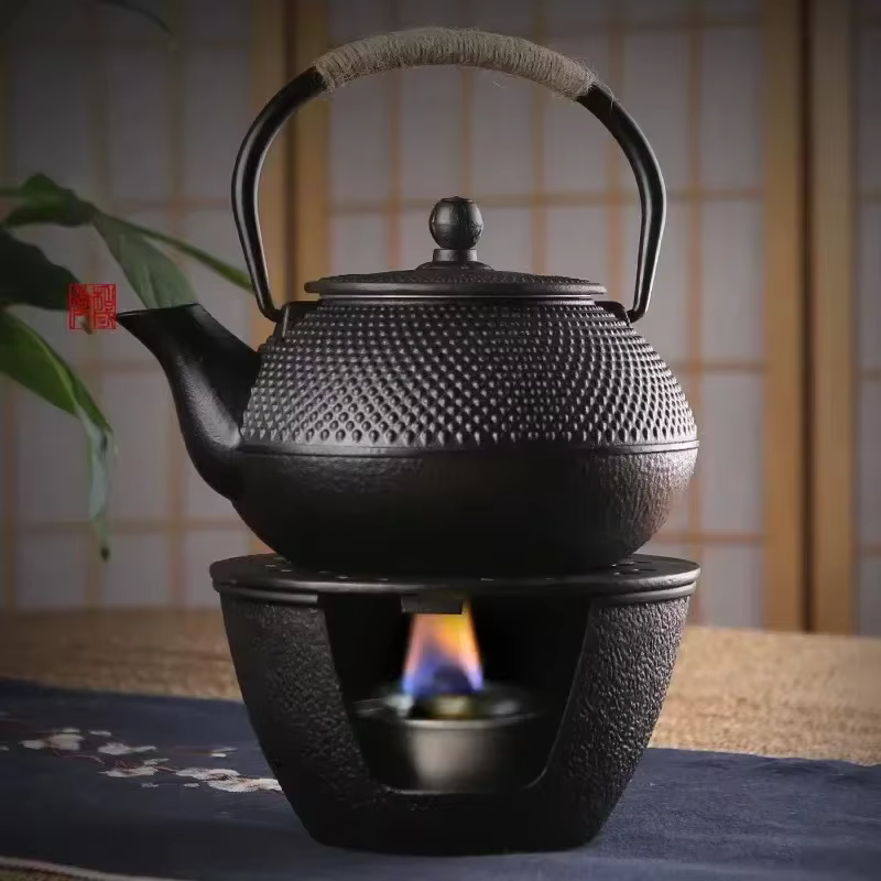 Cast hair Tity pot Japanese tea kettle, boiling water kitchen teapot, Chinese teapot, tea ceremony accessories, 300 ml,