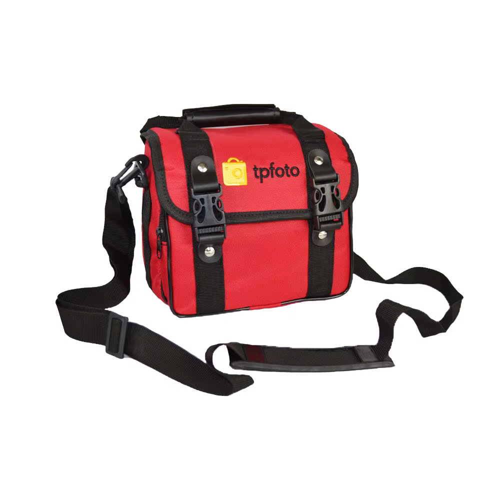 OLIMPUS I Professional Photographic Equipment Bag Red