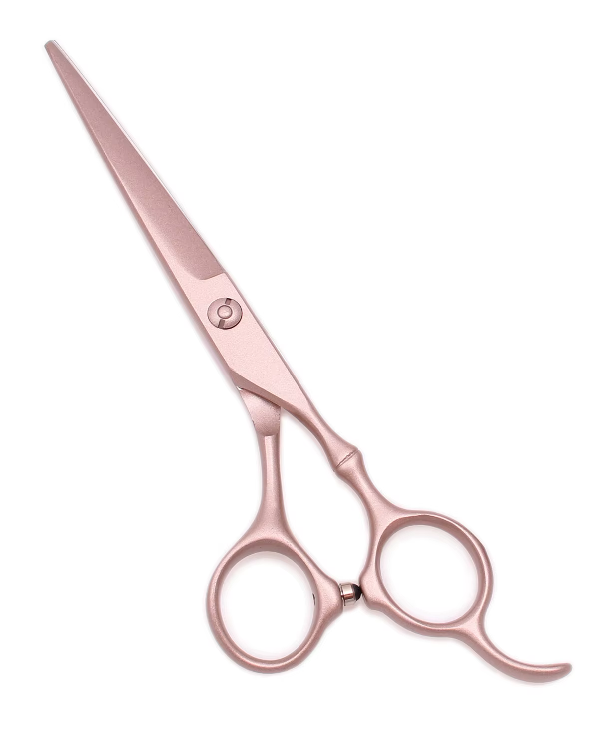 6'' Hair Scissors Professional Bamboo-Shaped Handle Hairdressing Hairdresser Scissors Cutting Japan 440C Shears Rose Gold C9030