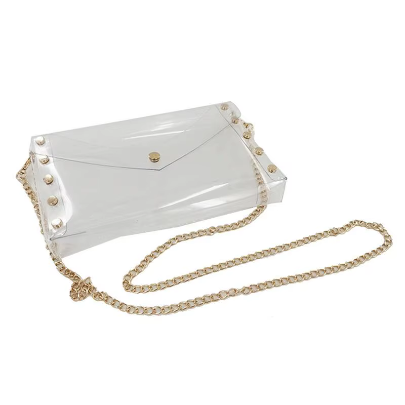 Clear Crossbody Purse Bag Clear Handbags For Women Stadium Approved Clear Handbags Clear Clutch Purses Transparent See Through