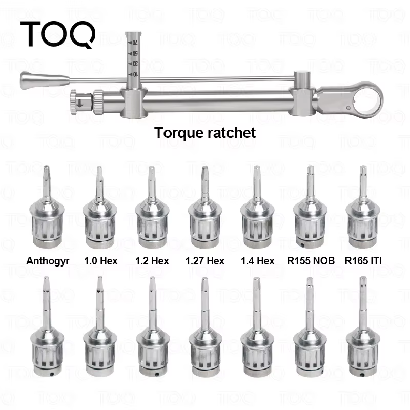 1 piece Dental Implant Torque Wrench Screwdriver Prosthetic Kit Ratchet Drivers Dentistry Implant Repair Tools