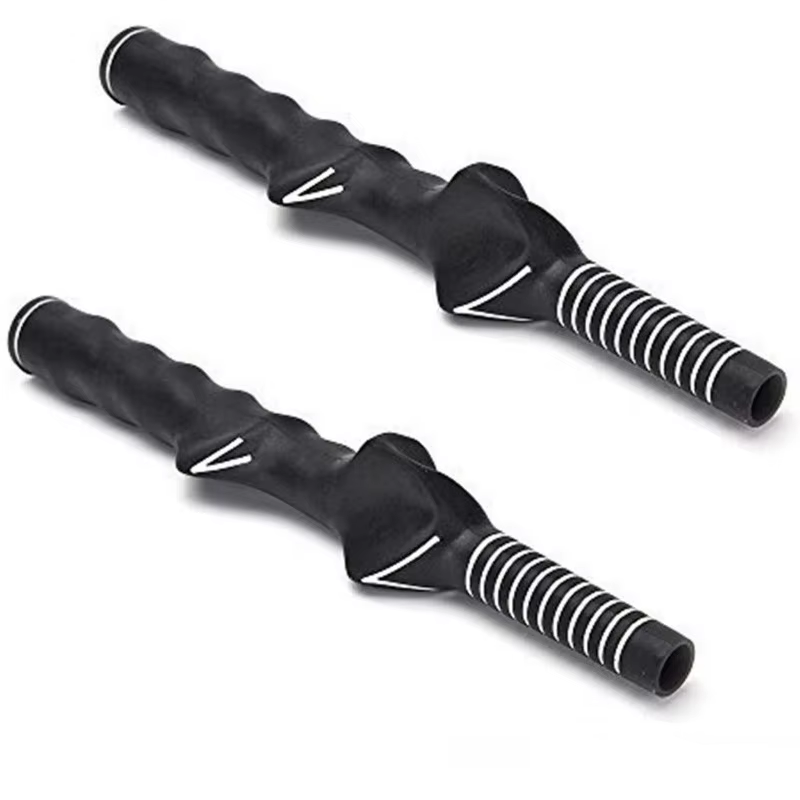 Golf Club Grips Rubber Swing Training Grip Standard Teaching Practice Training Tool Aid Right Left Hand Golfer Exerciser 2024