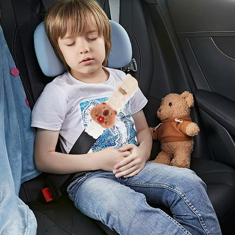 Seatbelt Cushion Capybara Stylish 2X Capybara Soft Comfortable Shoulder Strap Pads Seat Belt Covers For Adults Car Accessories