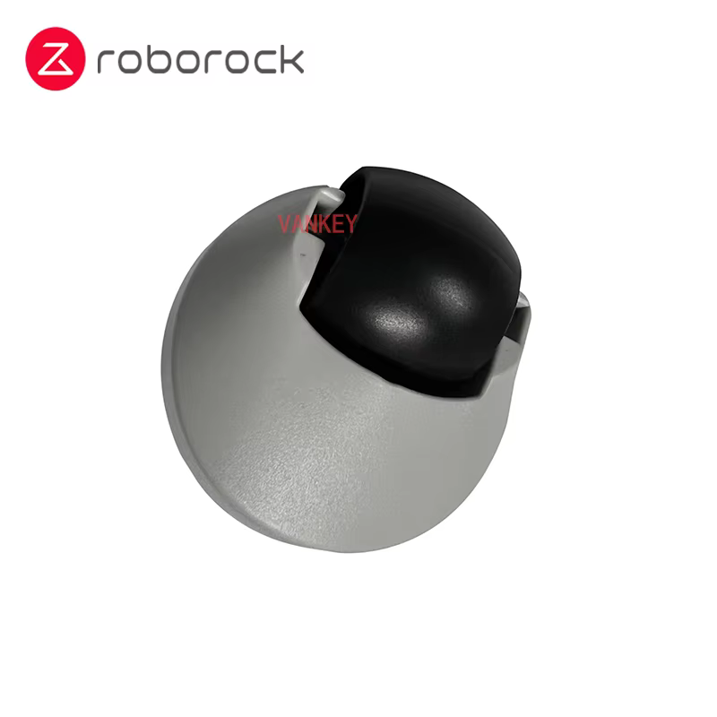 Original Omni Directional Front Wheel for Roborock S7 S70 S75 S8 Caster Wheel Cannot be Pulled Out Manually White and Black