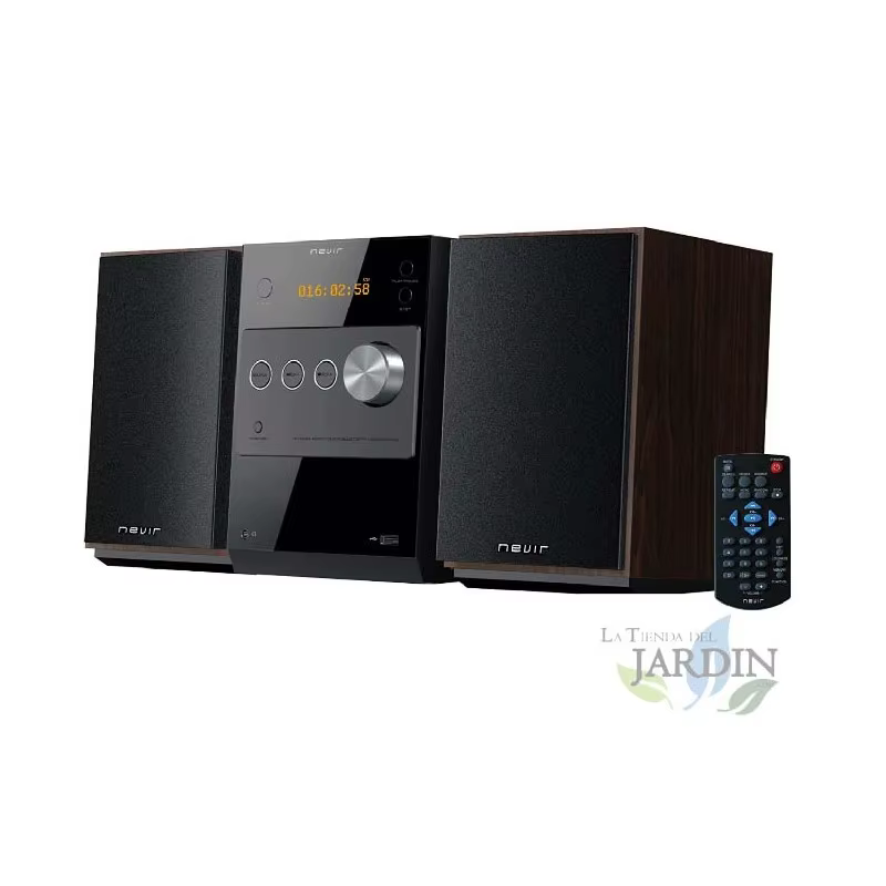 Microcadena Nevir Bluetooth Hi-Fi, 110-240V - 50/60Hz