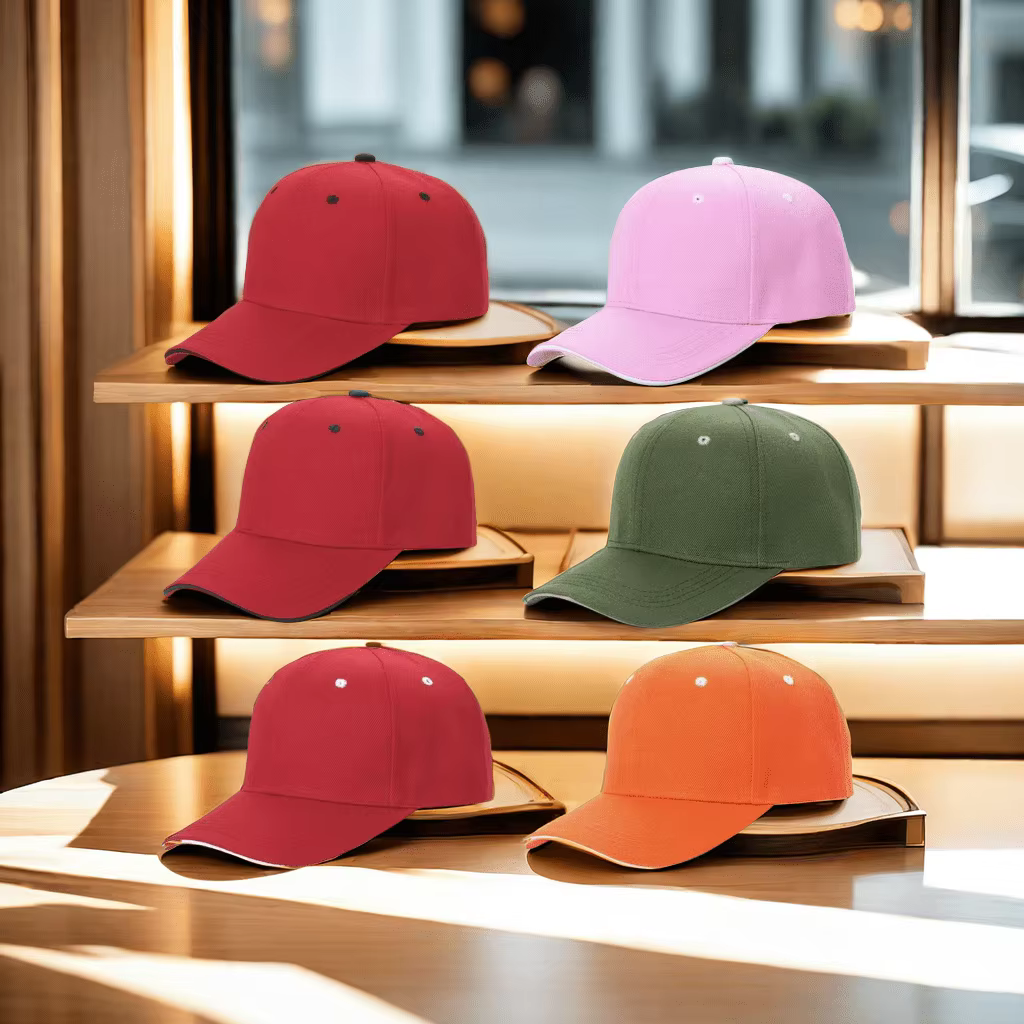 Six stylish sandwich hats