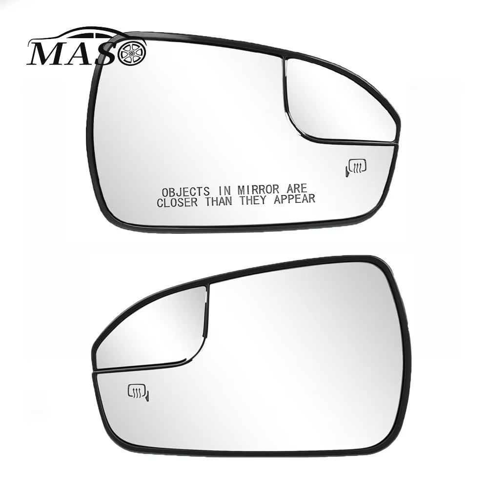 1PCS Replacement for Ford Fusion 2013-2020 Car Side Heated Mirror Glass Rearview Mirror Lens Left /Right DS7Z17K707B DS7Z17K707F